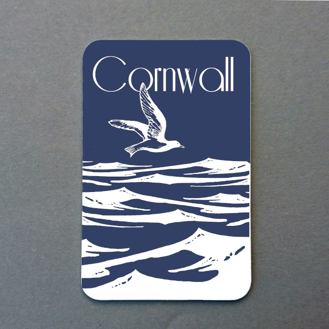 Gull cornwall Magnet - Click Image to Close